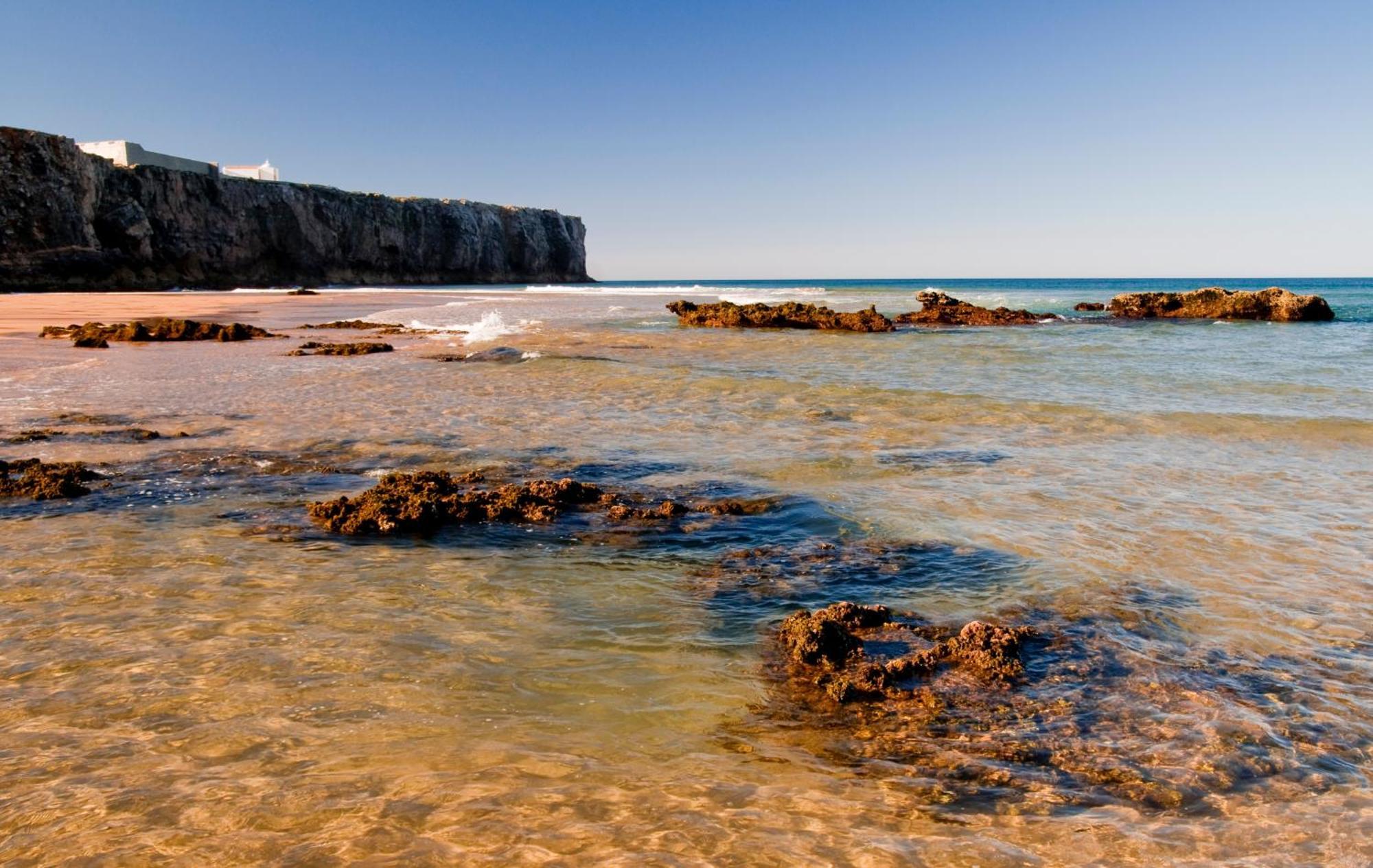 Residencia Julio Hotel Sagres Bagian luar foto